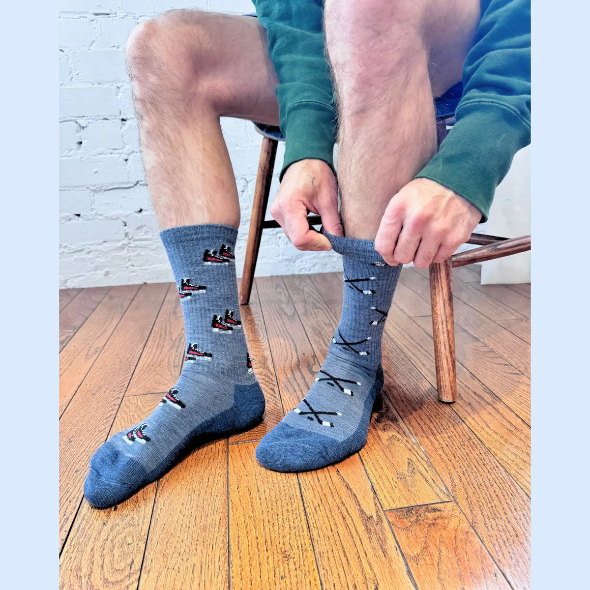 Friday Sock Co. Men's Hockey League Merino Wool Socks