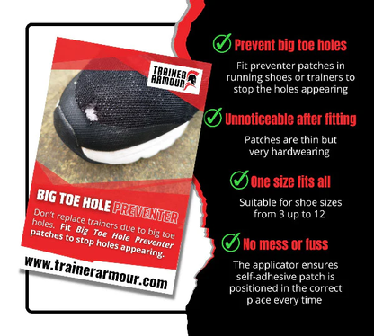 Big Toe Hole Preventer