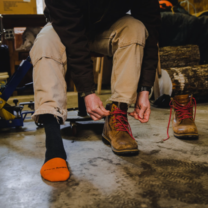 Steely Micro Crew Midweight Work Sock Men's
