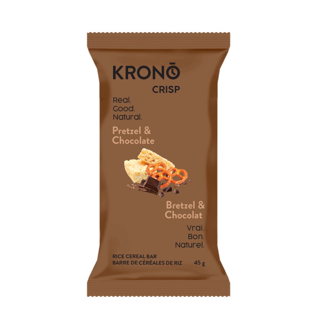Crispy rice squares Pretzel & Chocolate