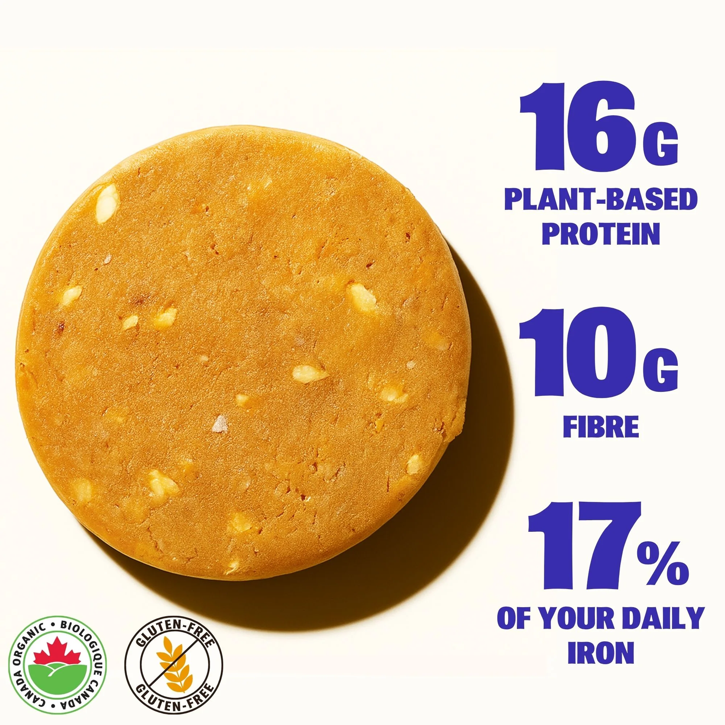 Peanut Butter Sea Salt Organic Protein Cookie