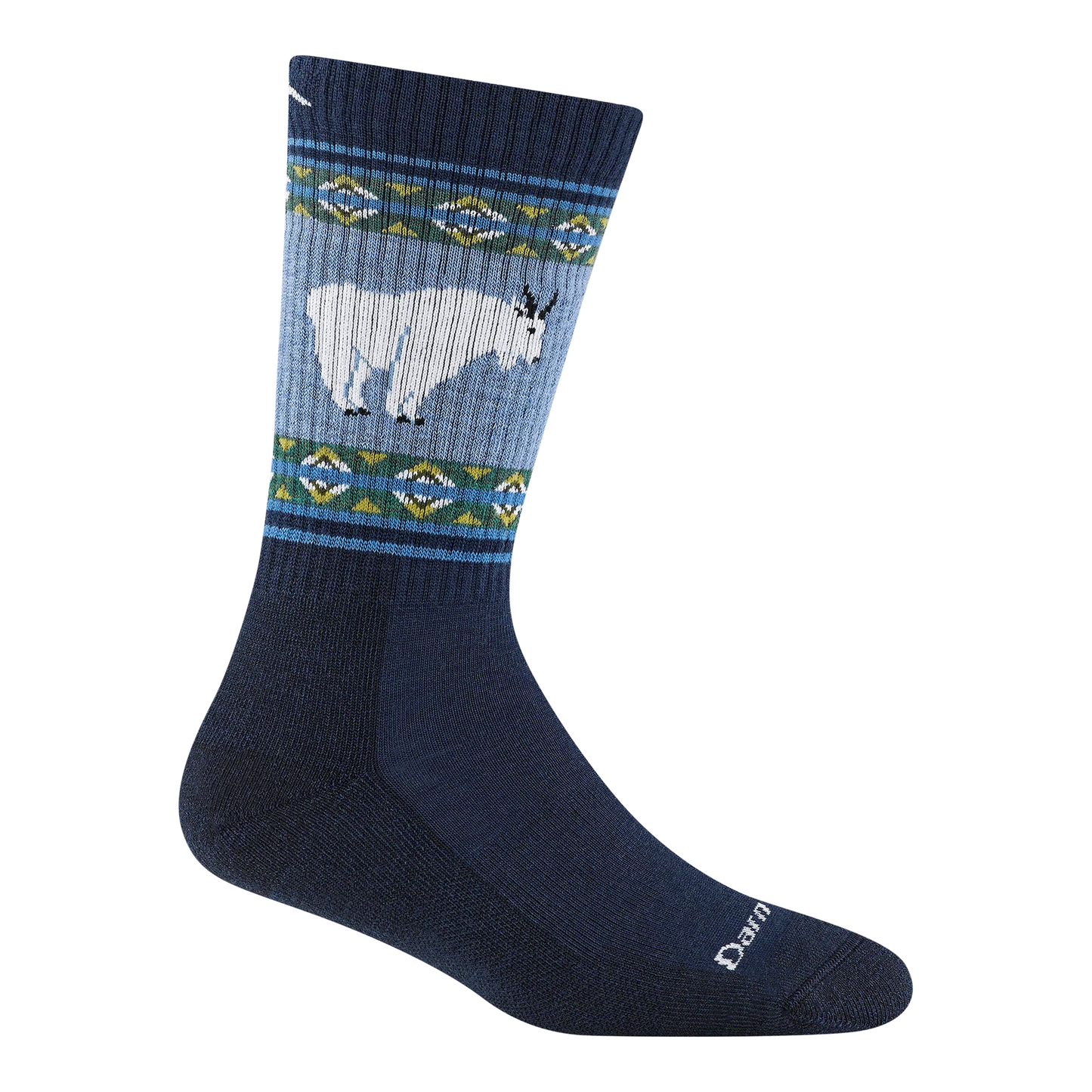 Vanna Grizzle Boot Sock Midweight Cushion Goat Blue 5017