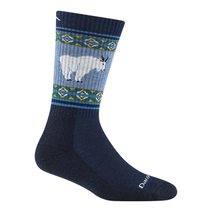 Vanna Grizzle Boot Sock Midweight Cushion Goat Blue 5017