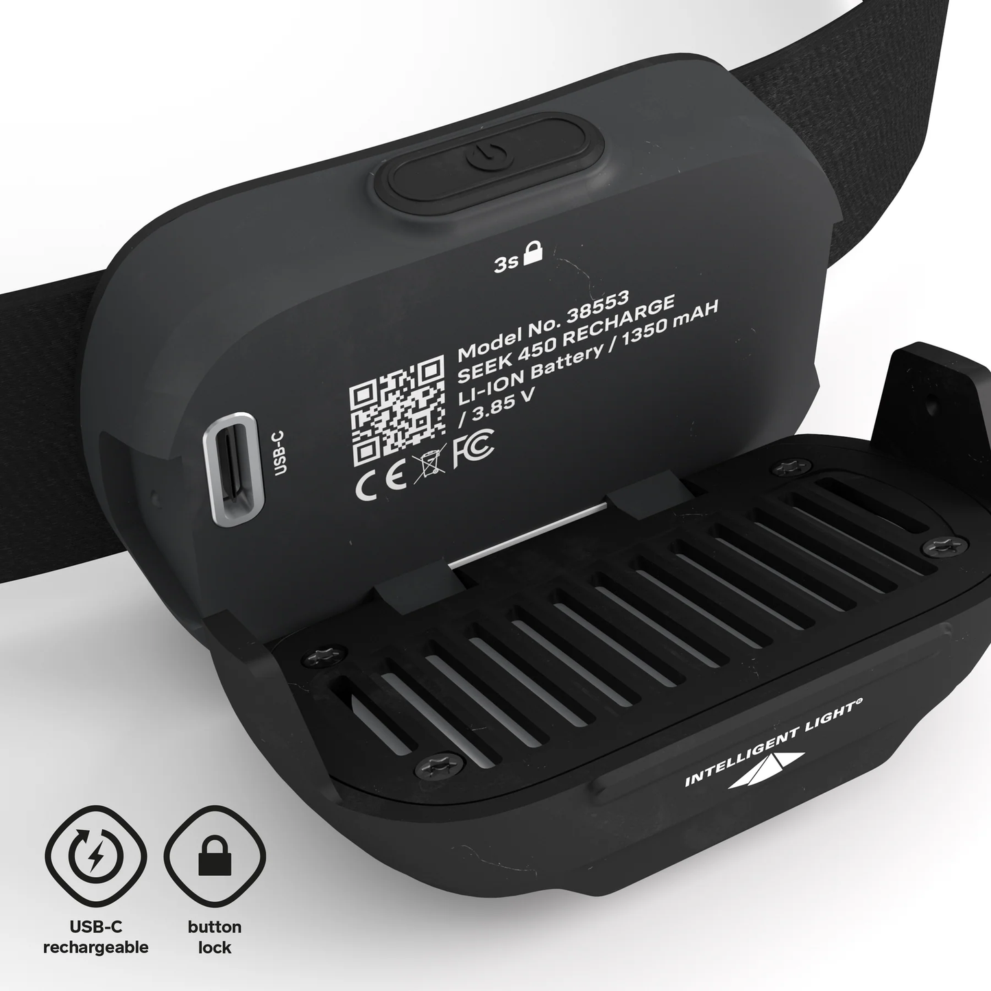 Seek 450 Lumen Recharge Headlamp