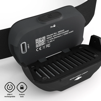 Seek 450 Lumen Recharge Headlamp