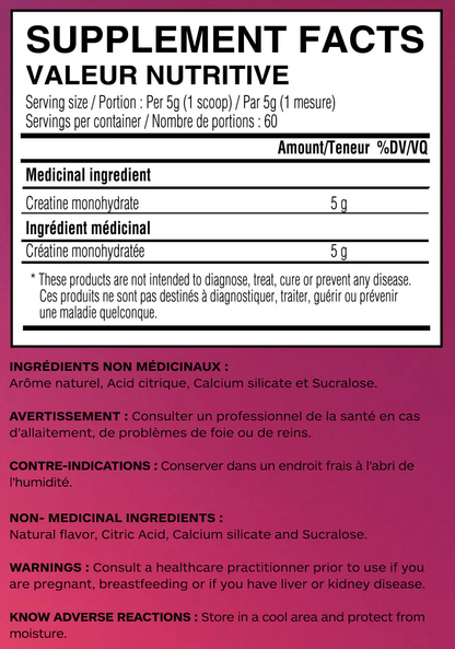 Creatine - Raspberry Lemonade