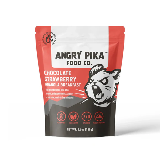Chocolate Strawberry Granola Breakfast