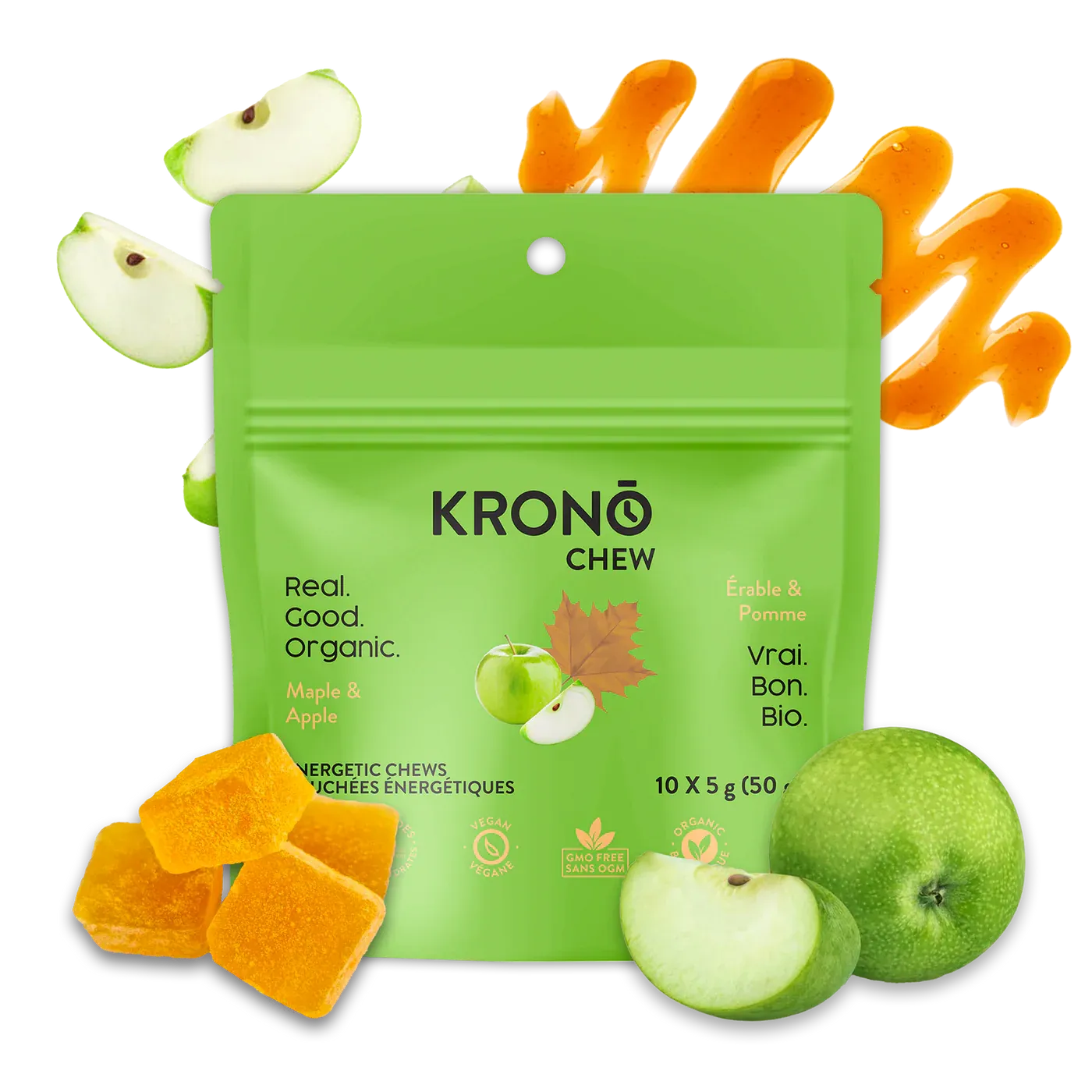 Krono Organic Energy Chews - Natural Quick-Release Fuel