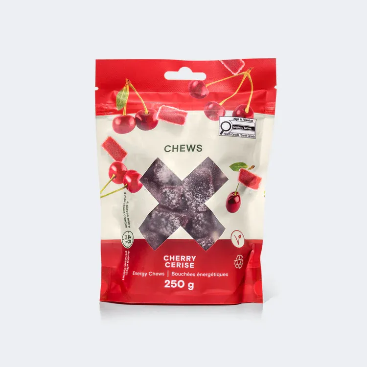 Energy Chews Cherry, 250g pouch