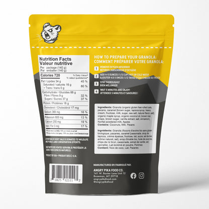 Caramel Apple Granola Breakfast