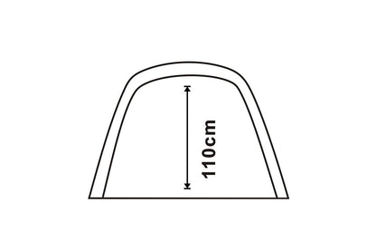Hotcore | Mantis 2 — Deluxe 2-Person Backpacking Tent