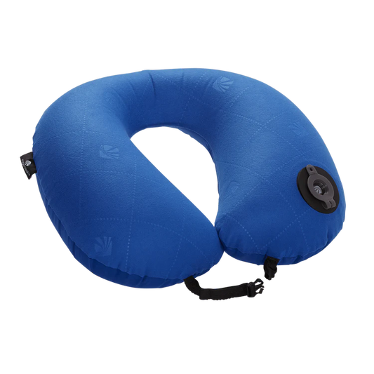 Exhale Neck Travel Pillow Blue