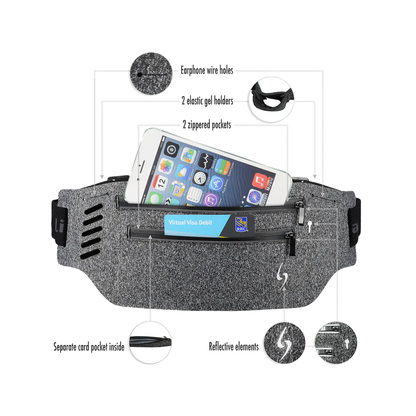 Cloud ECO Running Belt Black