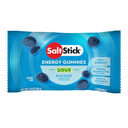 Energy Gummies Sour Blue Razz