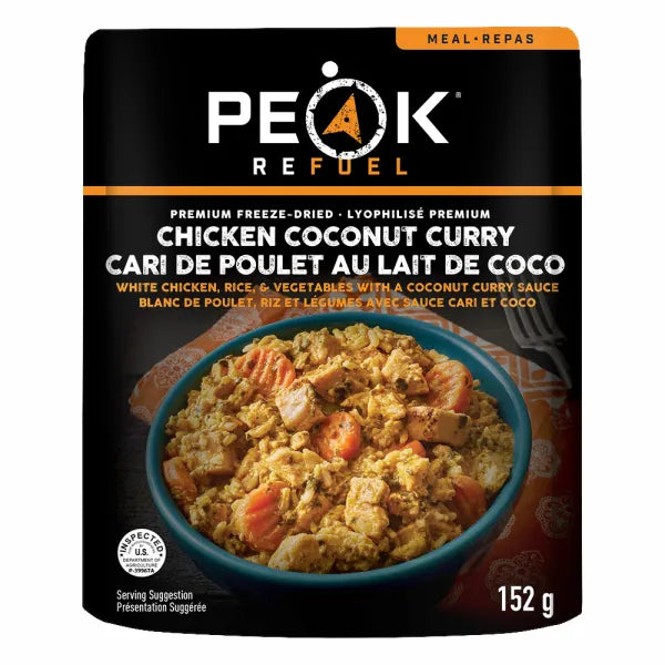 Peak Refuel Chicken Coconut Curry - High-Energy Trail Meal