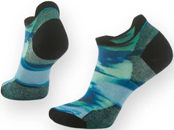 Smartwool | Women's Run Targeted Cushion Low Ankle Sock (Brushed Print)