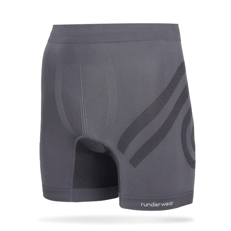 Running Boxers Men's Grey