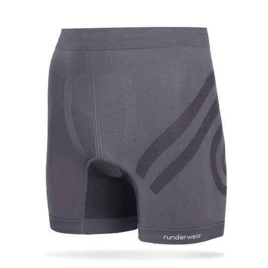 Running Boxers Men's Grey