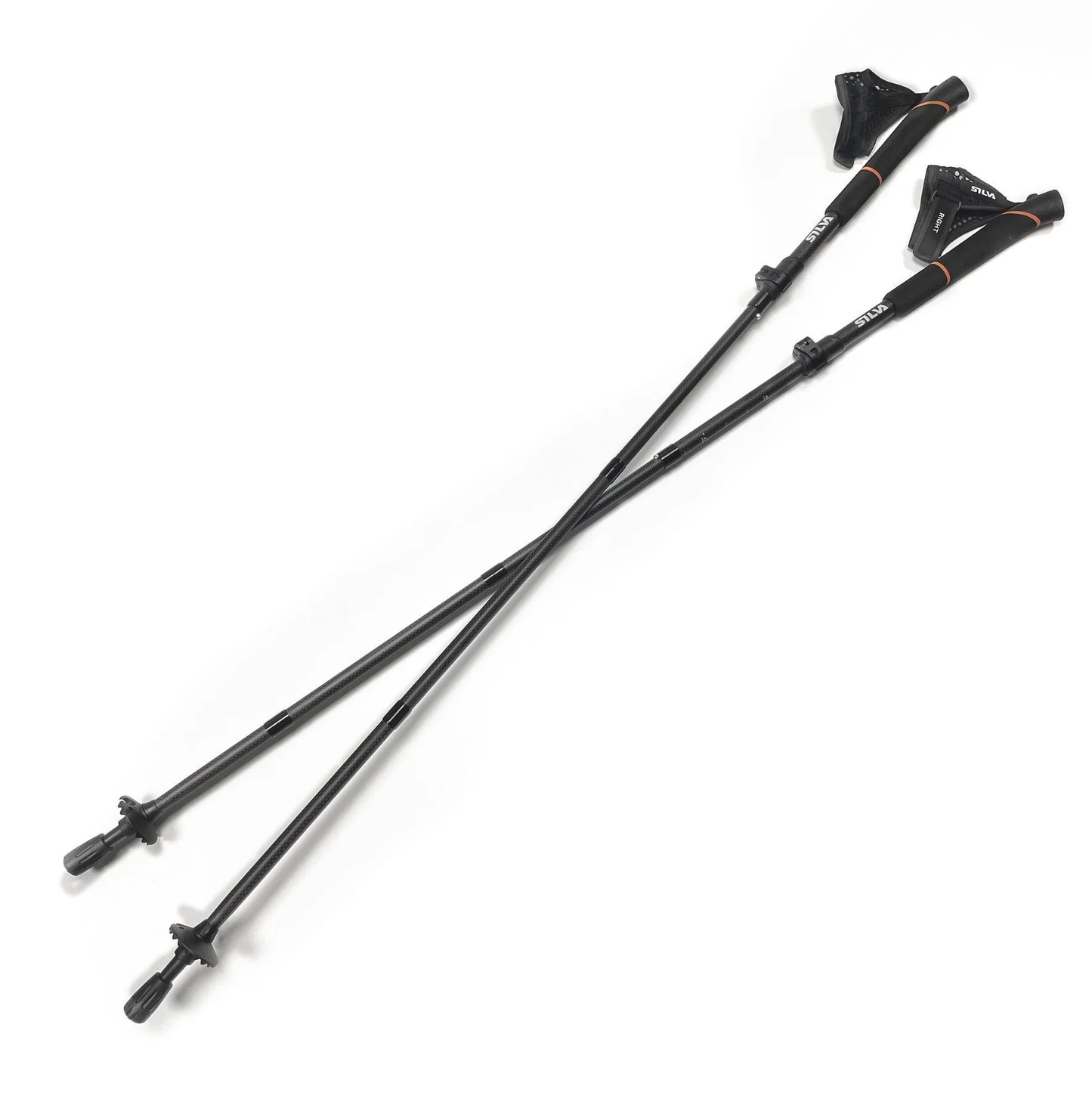 Running Poles Carbon Adjustable 100-120cm