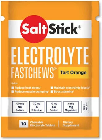 SaltStick Electrolyte Fastchews Orange (10 ct)