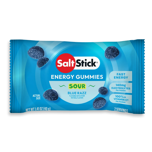 Energy Gummies Sour Blue Razz