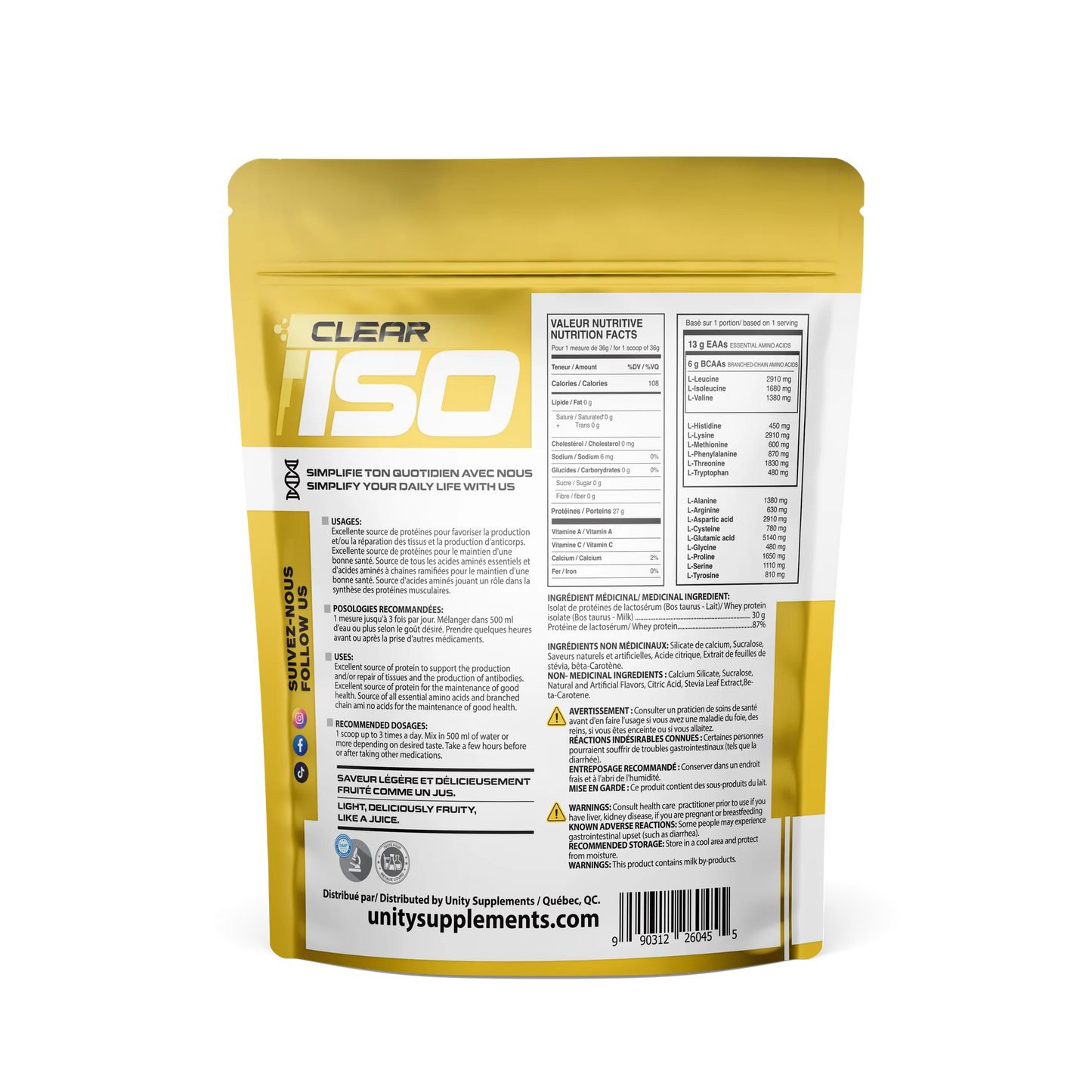 Juice Protein - Pineapple Punch 410g